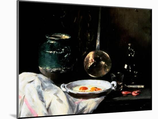 Still Life with Eggs, 20th Century-Antoine Vollon-Mounted Giclee Print