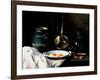 Still Life with Eggs, 20th Century-Antoine Vollon-Framed Giclee Print