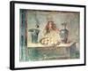 Still Life with Eggs and Thrushes, from the Villa Di Giulia Felice, Pompeii-null-Framed Giclee Print