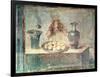 Still Life with Eggs and Thrushes, from the Villa Di Giulia Felice, Pompeii-null-Framed Giclee Print