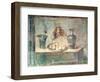 Still Life with Eggs and Thrushes, from the Villa Di Giulia Felice, Pompeii-null-Framed Premium Giclee Print