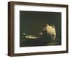 Still Life with Eggs on a Plate, 19th Century-Auguste Theodule Ribot-Framed Giclee Print