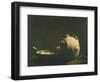 Still Life with Eggs on a Plate, 19th Century-Auguste Theodule Ribot-Framed Giclee Print