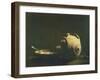 Still Life with Eggs on a Plate, 19th Century-Auguste Theodule Ribot-Framed Giclee Print