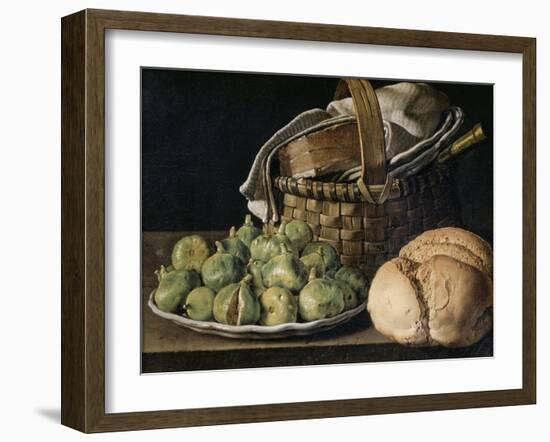 Still Life with Figs, 18th century-Luis Egidio Melendez-Framed Giclee Print