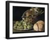 Still Life with Figs, 18th century-Luis Egidio Melendez-Framed Giclee Print