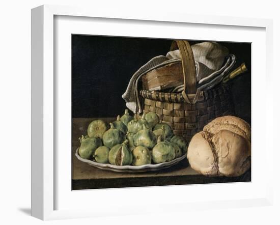 Still Life with Figs, 18th century-Luis Egidio Melendez-Framed Giclee Print