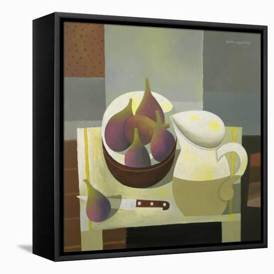 Still Life with Figs, 1998-Reg Cartwright-Framed Stretched Canvas