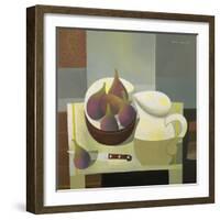 Still Life with Figs, 1998-Reg Cartwright-Framed Giclee Print