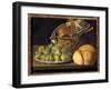 Still Life with Figs Painting by Luis Melendez (1716-1780) 18Th Century Sun. 0,37X0,49 M-Luis Egidio Menendez or Melendez-Framed Giclee Print