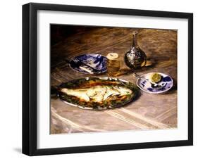 Still Life with Fish, 1894-Jacques-emile Blanche-Framed Giclee Print