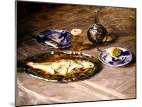 Still Life with Fish, 1894-Jacques-emile Blanche-Mounted Giclee Print
