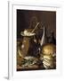 Still Life with Fish Leeks and Bread, 1760-1770-Luis Egidio Meléndez-Framed Giclee Print