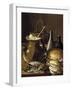 Still Life with Fish Leeks and Bread, 1760-1770-Luis Egidio Meléndez-Framed Giclee Print