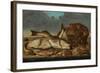 Still Life with Fish, Willem Ormea.-Willem Ormea-Framed Art Print