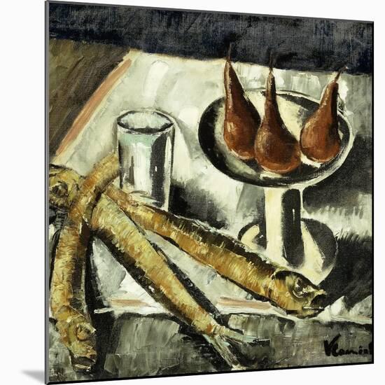 Still-life with Fish-Maurice Vlaminck-Mounted Giclee Print