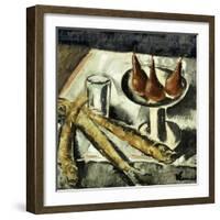 Still-life with Fish-Maurice Vlaminck-Framed Giclee Print