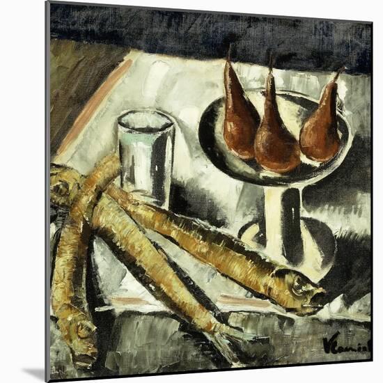 Still-life with Fish-Maurice Vlaminck-Mounted Giclee Print