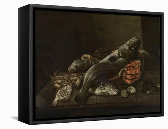 Still Life with Fish-Isaac van Duynen-Framed Stretched Canvas