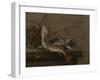 Still Life with Fish-Pieter van Noort-Framed Art Print