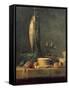 Still Life with Fish-Jean-Baptiste Simeon Chardin-Framed Stretched Canvas