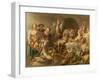 Still Life with Fishmonger-J. J. Grandville-Framed Giclee Print