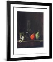 Still Life with Flask-Jean-Baptiste Simeon Chardin-Framed Collectable Print