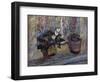 Still Life with Flowerpots in the Window, 1915-Sven Jorgensen-Framed Giclee Print