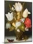 Still Life with Flowers, 1607-Ambrosius The Elder Bosschaert-Mounted Giclee Print