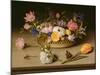 Still Life with Flowers, 1614-Ambrosius Bosschaert the Elder-Mounted Giclee Print