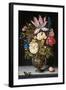 Still-Life with Flowers, 1617-Ambrosius The Elder Bosschaert-Framed Giclee Print