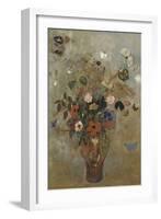 Still Life with Flowers, 1905-Odilon Redon-Framed Giclee Print