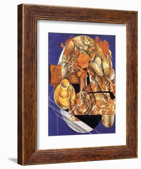 Still Life with Flowers, 1914-Juan Gris-Framed Giclee Print