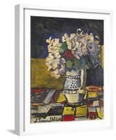 Still Life with Flowers, 1947-Joaquin Torres-Garcia-Framed Giclee Print