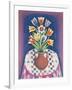 Still Life with Flowers, 1967-Radi Nedelchev-Framed Giclee Print