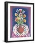 Still Life with Flowers, 1967-Radi Nedelchev-Framed Giclee Print