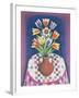 Still Life with Flowers, 1967-Radi Nedelchev-Framed Giclee Print