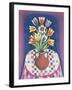 Still Life with Flowers, 1967-Radi Nedelchev-Framed Giclee Print