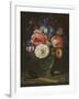 Still life with flowers, a rummer and a mouse-Clara Peeters-Framed Giclee Print