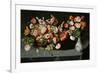 Still-life with flowers and butterflies-Osias Beert-Framed Giclee Print