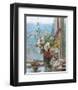 Still Life with Flowers and Chestnuts-Malcolm Milne-Framed Art Print
