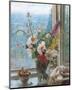 Still Life with Flowers and Chestnuts-Malcolm Milne-Mounted Art Print