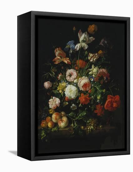 Still Life with Flowers and Fruit, 1707-Rachel Ruysch-Framed Stretched Canvas