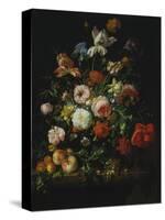 Still Life with Flowers and Fruit, 1707-Rachel Ruysch-Stretched Canvas