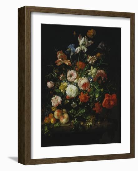 Still Life with Flowers and Fruit, 1707-Rachel Ruysch-Framed Giclee Print