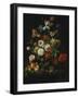 Still Life with Flowers and Fruit, 1707-Rachel Ruysch-Framed Giclee Print