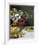 Still Life with Flowers and Fruit, 1869-Claude Monet-Framed Premium Giclee Print