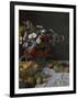 Still Life with Flowers and Fruit, 1869-Claude Monet-Framed Giclee Print