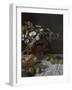 Still Life with Flowers and Fruit, 1869-Claude Monet-Framed Premium Giclee Print