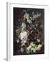 Still Life with Flowers and Fruit, c.1715-Jan van Huysum-Framed Giclee Print